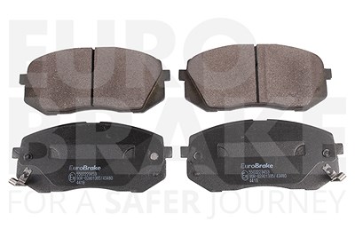 Eurobrake Bremsbelagsatz, Scheibenbremse [Hersteller-Nr. 5502223453] für Hyundai, Kia von EUROBRAKE