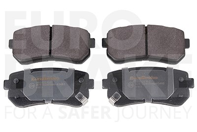 Eurobrake Bremsbelagsatz, Scheibenbremse [Hersteller-Nr. 5502223521] für Hyundai, Kia von EUROBRAKE