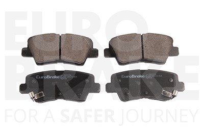 Eurobrake Bremsbelagsatz, Scheibenbremse [Hersteller-Nr. 5502223536] für Hyundai, Kia von EUROBRAKE