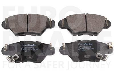 Eurobrake Bremsbelagsatz, Scheibenbremse [Hersteller-Nr. 5502223619] für Opel von EUROBRAKE