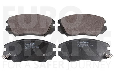 Eurobrake Bremsbelagsatz, Scheibenbremse [Hersteller-Nr. 5502223640] für Chevrolet, Opel, Saab von EUROBRAKE