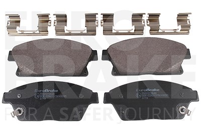 Eurobrake Bremsbelagsatz, Scheibenbremse [Hersteller-Nr. 5502223646] für Cadillac, Chevrolet, Opel, Vauxhall von EUROBRAKE