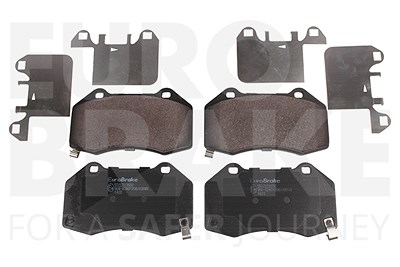 Eurobrake Bremsbelagsatz, Scheibenbremse [Hersteller-Nr. 5502223650] für Opel von EUROBRAKE