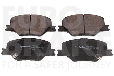 Eurobrake Bremsbelagsatz, Scheibenbremse [Hersteller-Nr. 5502223661] für Opel von EUROBRAKE