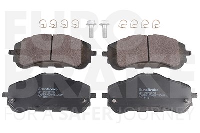 Eurobrake Bremsbelagsatz, Scheibenbremse [Hersteller-Nr. 5502223754] für Citroën, Peugeot von EUROBRAKE