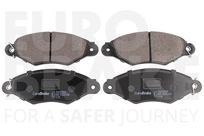 Eurobrake Bremsbelagsatz, Scheibenbremse [Hersteller-Nr. 5502223938] für Citroën, Peugeot, Renault von EUROBRAKE