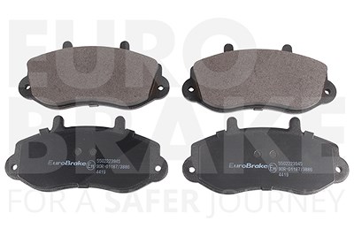 Eurobrake Bremsbelagsatz, Scheibenbremse [Hersteller-Nr. 5502223945] für Opel, Renault von EUROBRAKE