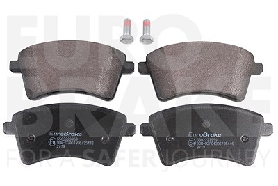 Eurobrake Bremsbelagsatz, Scheibenbremse [Hersteller-Nr. 5502223959] für Mercedes-Benz, Renault von EUROBRAKE