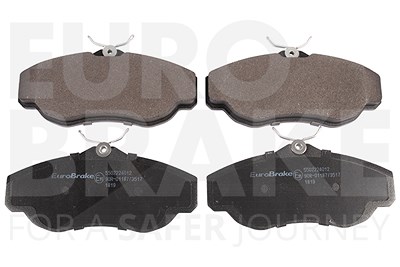 Eurobrake Bremsbelagsatz, Scheibenbremse [Hersteller-Nr. 5502224012] für Land Rover von EUROBRAKE