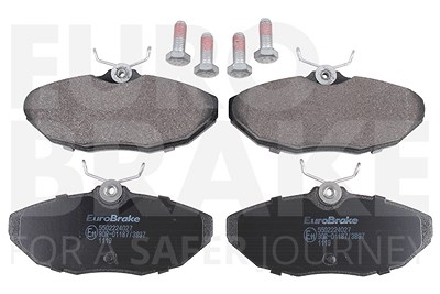 Eurobrake Bremsbelagsatz, Scheibenbremse [Hersteller-Nr. 5502224027] für Daimler, Jaguar, Lincoln von EUROBRAKE