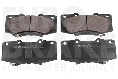 Eurobrake Bremsbelagsatz, Scheibenbremse [Hersteller-Nr. 55022245100] für Toyota von EUROBRAKE