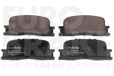 Eurobrake Bremsbelagsatz, Scheibenbremse [Hersteller-Nr. 55022245109] für Toyota von EUROBRAKE