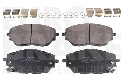 Eurobrake Bremsbelagsatz, Scheibenbremse [Hersteller-Nr. 55022245116] für Toyota von EUROBRAKE