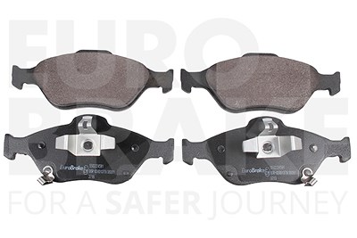 Eurobrake Bremsbelagsatz, Scheibenbremse [Hersteller-Nr. 5502224581] für Daihatsu, Toyota von EUROBRAKE