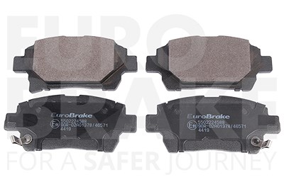 Eurobrake Bremsbelagsatz, Scheibenbremse [Hersteller-Nr. 5502224588] für Aston Martin, Toyota von EUROBRAKE