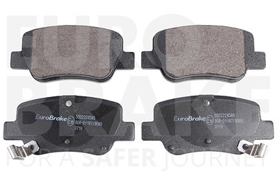 Eurobrake Bremsbelagsatz, Scheibenbremse [Hersteller-Nr. 5502224589] für Toyota von EUROBRAKE