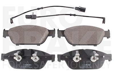 Eurobrake Bremsbelagsatz, Scheibenbremse [Hersteller-Nr. 55022247106] für Audi von EUROBRAKE