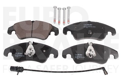 Eurobrake Bremsbelagsatz, Scheibenbremse [Hersteller-Nr. 55022247107] für Audi von EUROBRAKE