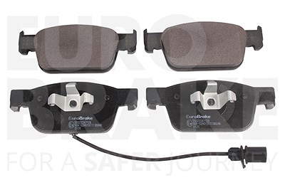 Eurobrake Bremsbelagsatz, Scheibenbremse [Hersteller-Nr. 55022247124] für Audi von EUROBRAKE