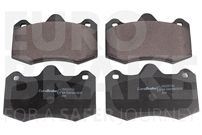 Eurobrake Bremsbelagsatz, Scheibenbremse [Hersteller-Nr. 55022247130] für Renault, Seat von EUROBRAKE