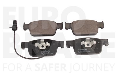 Eurobrake Bremsbelagsatz, Scheibenbremse [Hersteller-Nr. 55022247147] für Audi von EUROBRAKE