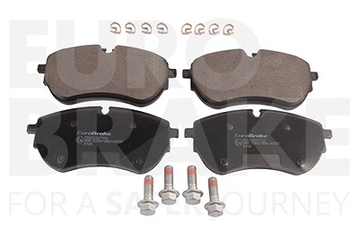 Eurobrake Bremsbelagsatz, Scheibenbremse [Hersteller-Nr. 55022247152] für VW von EUROBRAKE