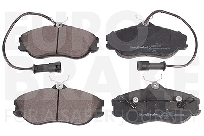 Eurobrake Bremsbelagsatz, Scheibenbremse [Hersteller-Nr. 5502224722] für Audi von EUROBRAKE