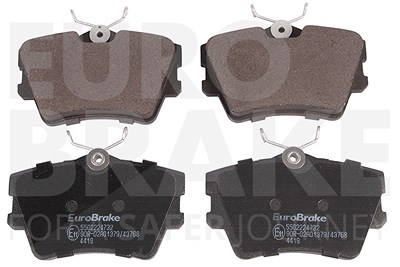 Eurobrake Bremsbelagsatz, Scheibenbremse [Hersteller-Nr. 5502224732] für VW von EUROBRAKE