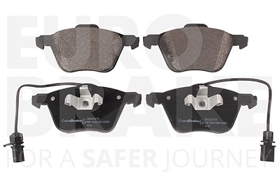 Eurobrake Bremsbelagsatz, Scheibenbremse [Hersteller-Nr. 5502224754] für Ford, Seat, VW von EUROBRAKE