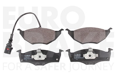 Eurobrake Bremsbelagsatz, Scheibenbremse [Hersteller-Nr. 5502224760] für Audi von EUROBRAKE