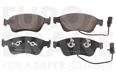 Eurobrake Bremsbelagsatz, Scheibenbremse [Hersteller-Nr. 5502224777] für Audi, VW von EUROBRAKE