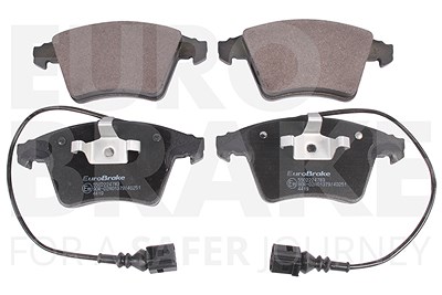 Eurobrake Bremsbelagsatz, Scheibenbremse [Hersteller-Nr. 5502224783] für VW von EUROBRAKE