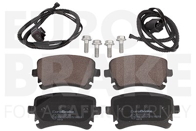 Eurobrake Bremsbelagsatz, Scheibenbremse [Hersteller-Nr. 5502224786] für Audi, VW von EUROBRAKE