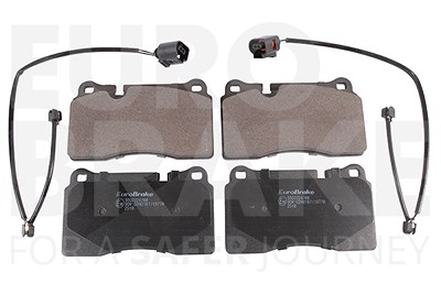 Eurobrake Bremsbelagsatz, Scheibenbremse [Hersteller-Nr. 5502224788] für Aston Martin, Audi, Land Rover, Seat, VW von EUROBRAKE