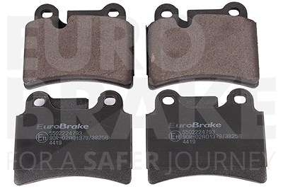 Eurobrake Bremsbelagsatz, Scheibenbremse [Hersteller-Nr. 5502224793] für VW von EUROBRAKE