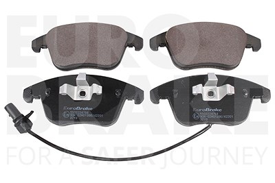 Eurobrake Bremsbelagsatz, Scheibenbremse [Hersteller-Nr. 5502224794] für Audi von EUROBRAKE