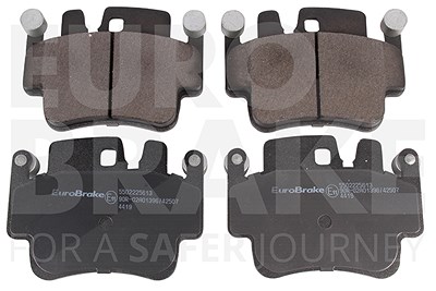 Eurobrake Bremsbelagsatz, Scheibenbremse [Hersteller-Nr. 5502225613] für Porsche von EUROBRAKE