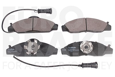 Eurobrake Bremsbelagsatz, Scheibenbremse [Hersteller-Nr. 5502225701] für Alfa Romeo, Ssangyong von EUROBRAKE