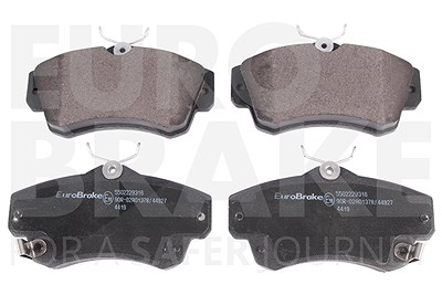 Eurobrake Bremsbelagsatz, Scheibenbremse [Hersteller-Nr. 5502229316] für Chrysler, Dodge von EUROBRAKE