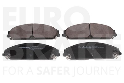 Eurobrake Bremsbelagsatz, Scheibenbremse [Hersteller-Nr. 5502229333] für Chrysler von EUROBRAKE