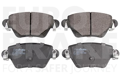 Eurobrake Bremsbelagsatz Hinterachse [Hersteller-Nr. 5502222554] für Ford, Jaguar, Renault von EUROBRAKE