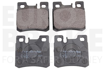 Eurobrake Bremsbelagsatz Hinterachse [Hersteller-Nr. 5502223315] für Mercedes-Benz von EUROBRAKE