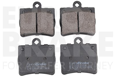 Eurobrake Bremsbelagsatz Hinterachse [Hersteller-Nr. 5502223334] für Mercedes-Benz von EUROBRAKE