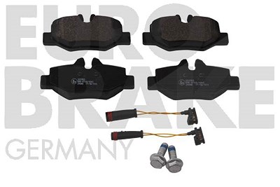 Eurobrake Bremsbelagsatz Hinterachse [Hersteller-Nr. 5502223352] für Mercedes-Benz von EUROBRAKE