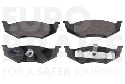 Eurobrake Bremsbelagsatz Hinterachse [Hersteller-Nr. 5502229317] für Dodge, Chrysler von EUROBRAKE