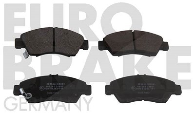 Eurobrake Bremsbelagsatz Vorderachse [Hersteller-Nr. 5502222625] für Honda von EUROBRAKE