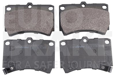 Eurobrake Bremsbelagsatz Vorderachse [Hersteller-Nr. 5502223220] für Kia, Mazda von EUROBRAKE