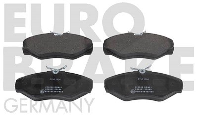 Eurobrake Bremsbelagsatz Vorderachse [Hersteller-Nr. 5502223626] für Renault, Opel, Nissan von EUROBRAKE