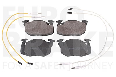 Eurobrake Bremsbelagsatz Vorderachse [Hersteller-Nr. 5502223920] für Peugeot, Renault von EUROBRAKE