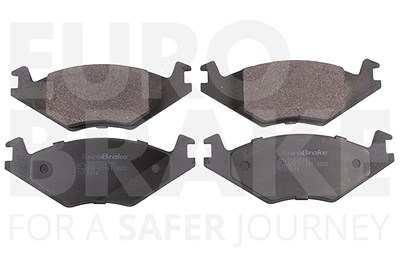 Eurobrake Bremsbelagsatz Vorderachse [Hersteller-Nr. 5502224715] für Seat, VW von EUROBRAKE